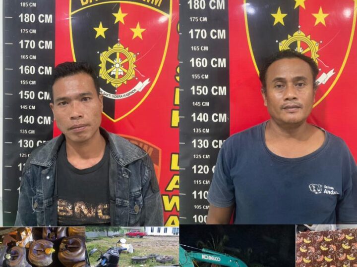 Berantas Tambang Ilegal: Polres Muara Enim Amankan Ekskavator dan Pelaku