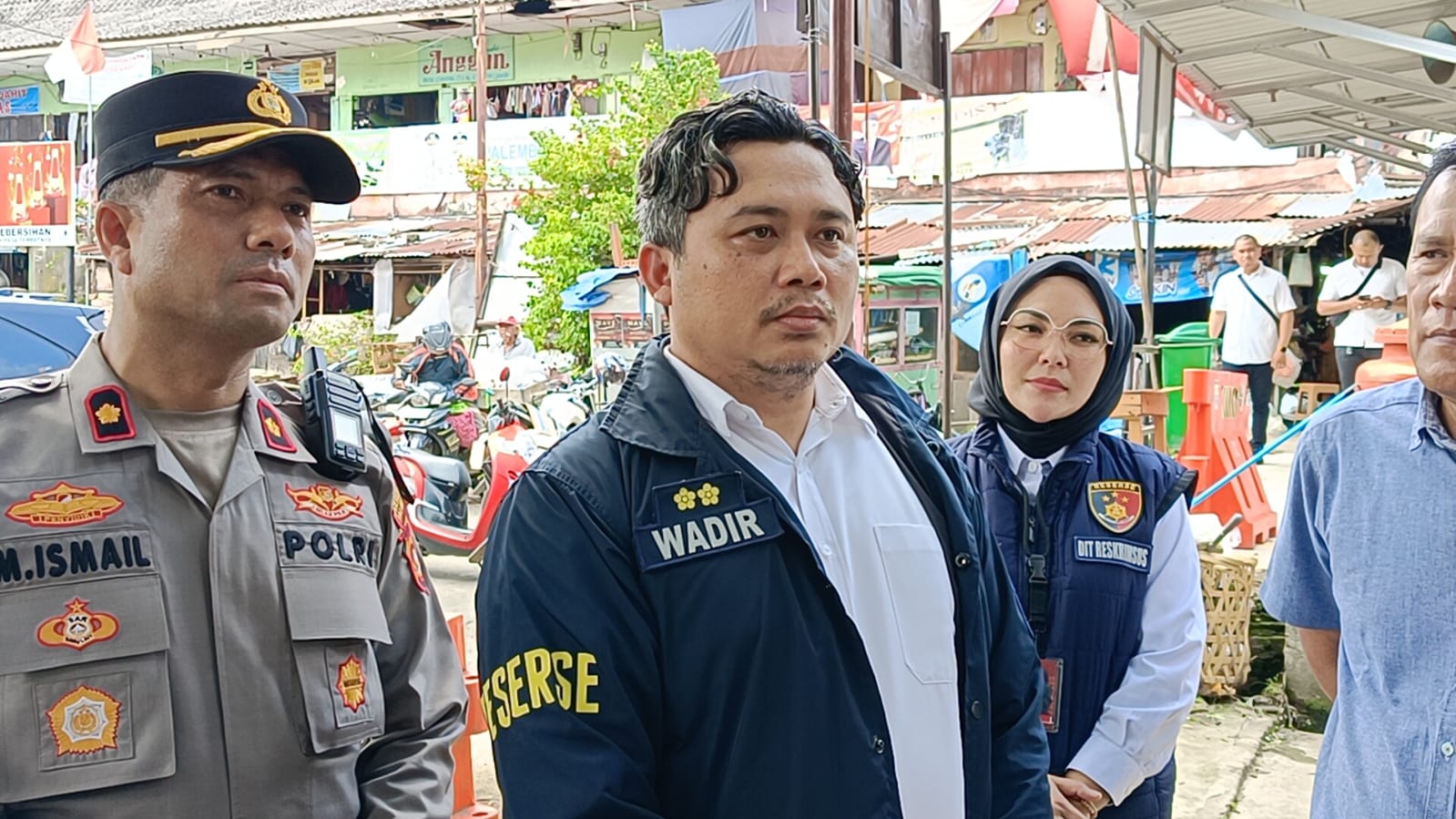 Waspada Penimbunan, Satgas Pangan Polda Sumsel Pastikan Stok Beras di Pasar Lemabang Aman