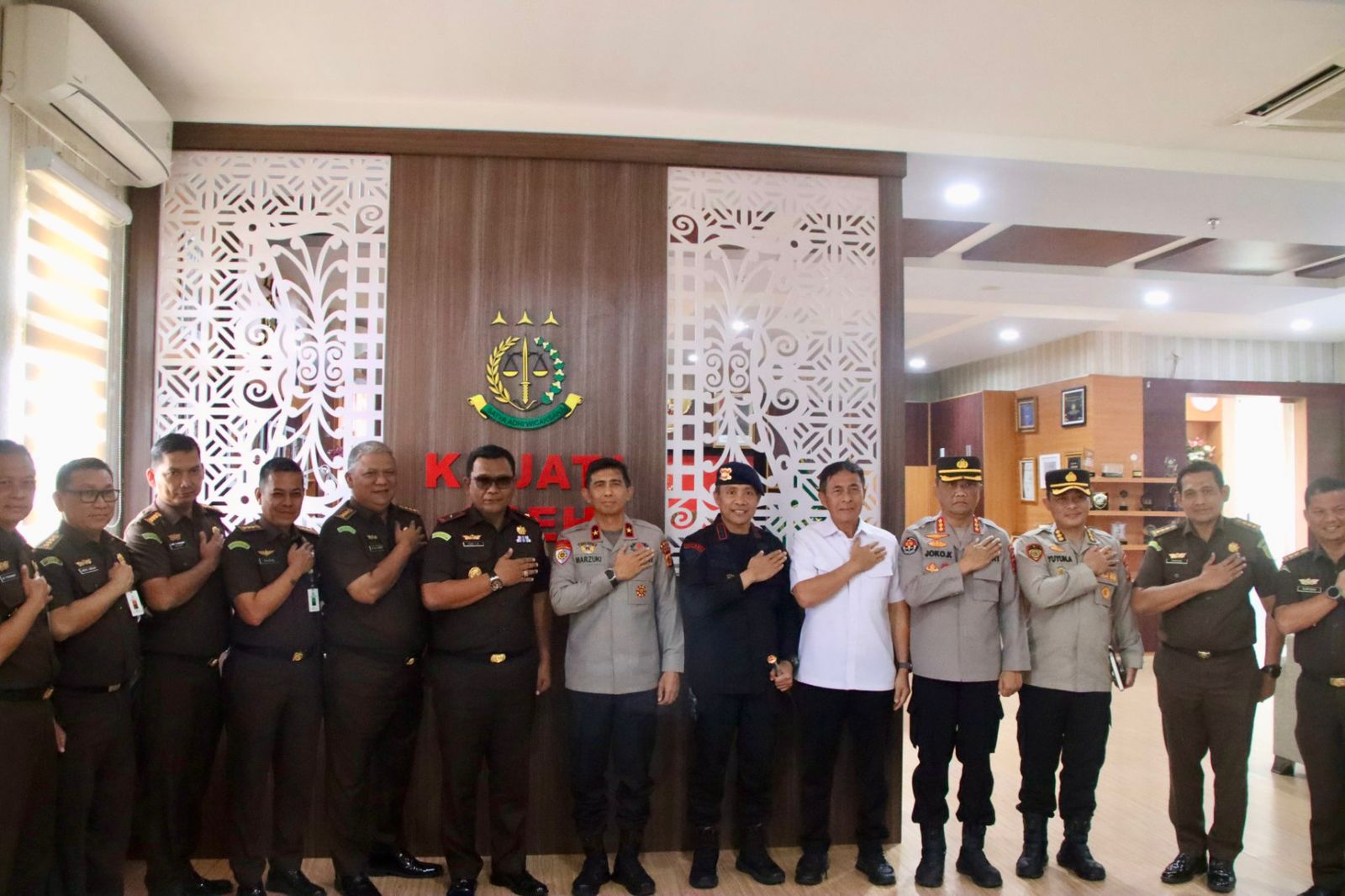 Kapolda Aceh Audiensi ke Kajati: Perkuat Sinergi Antar Penegak Hukum