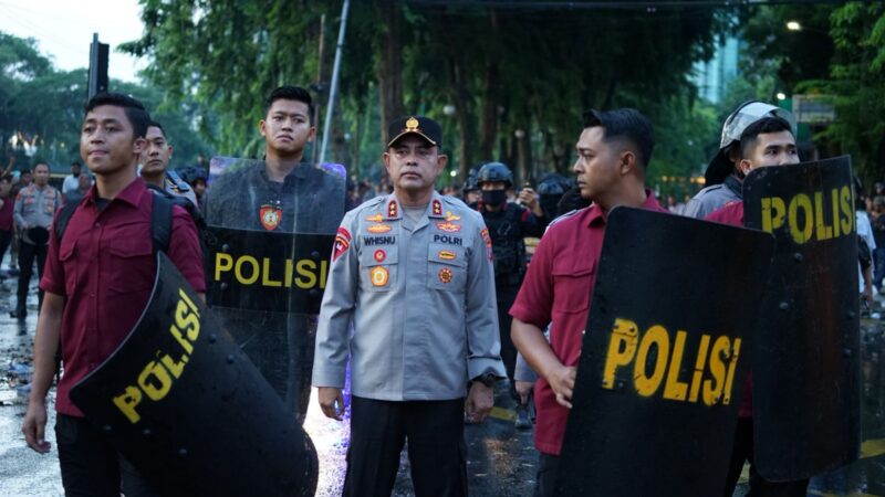 Polda Sumut Bertindak Tegas dan Humanis, 39 Orang Diamankan Usai Ricuh Aksi Unjuk Rasa
