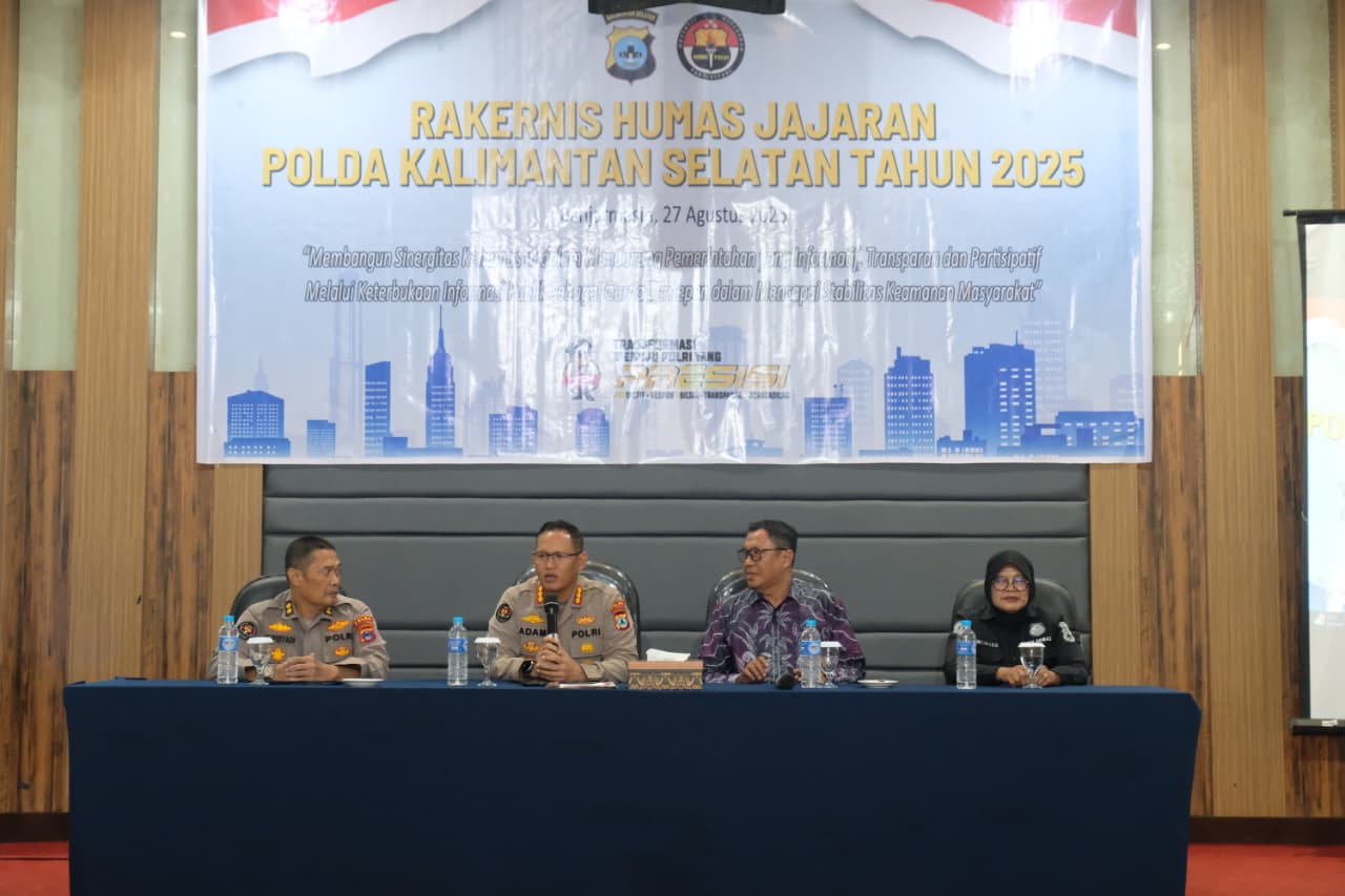 Buka Rakernis,Kombes Pol Adam Erwindi: Humas Bukan Hanya Corong Institusi, Tetapi Juga Penghubung Antara Polri Dengan Masyarakat