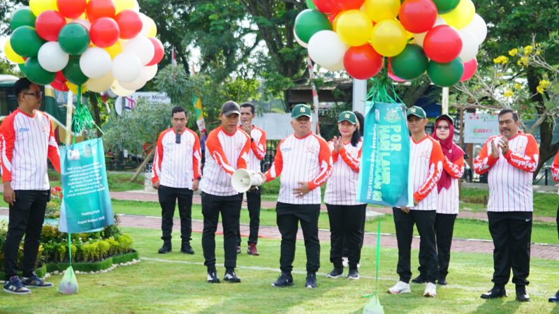 Semarak Penutupan Pekan Olahraga (POR) Dalam Rangka Hari Lahir Ke-80 Kejaksaan RI