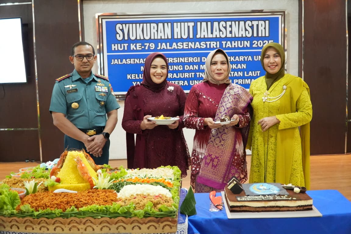 Lanal Palembang Gelar Syukuran HUT Jalasenastri ke-79