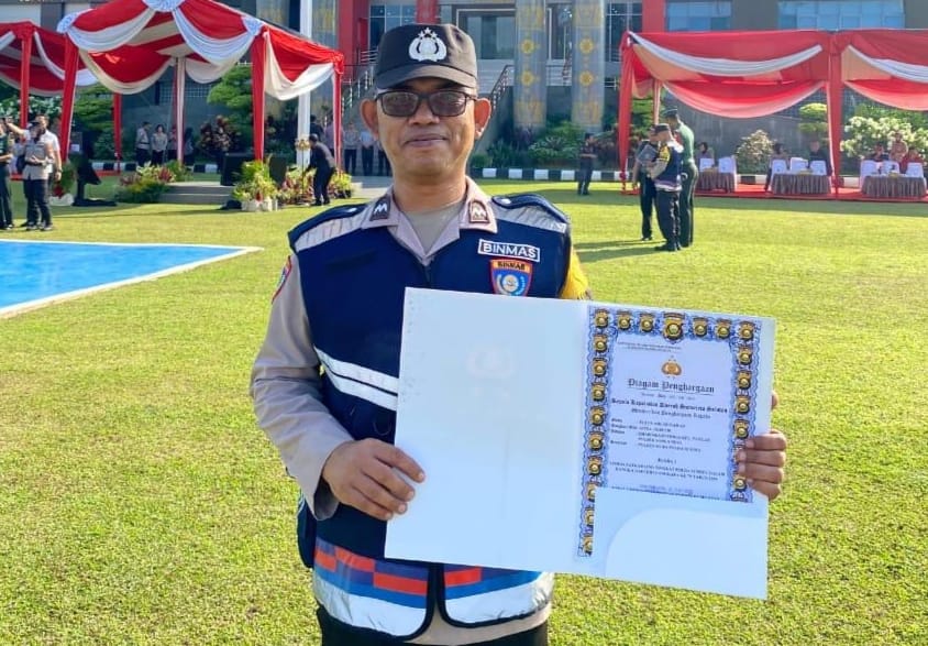 Aipda Tulus Ade Setiawan, Polisi Sanga Desa Kembali Ukir Prestasi Gemilang