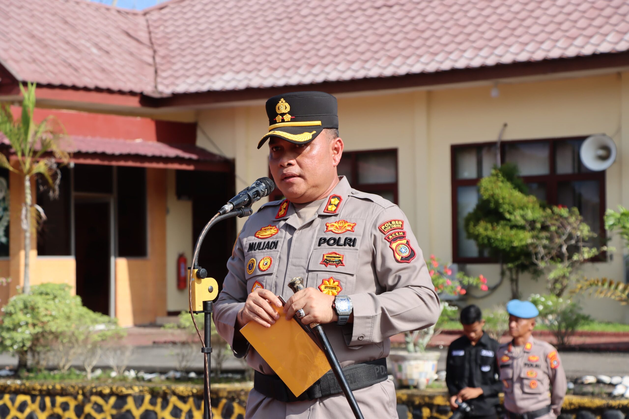 Himbauan Kapolres Aceh Tamiang ,Agar Semua Pihak Tetap Tingkatkan Harkamtibmas di Wilayah Hukumnya