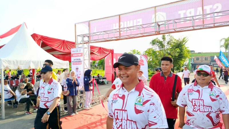 Dandim 0117/Aceh Tamiang Semarakkan Atam Fun Run 10K