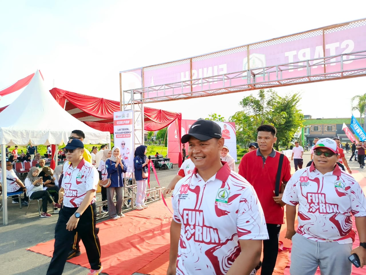 Dandim 0117/Aceh Tamiang Semarakkan Atam Fun Run 10K