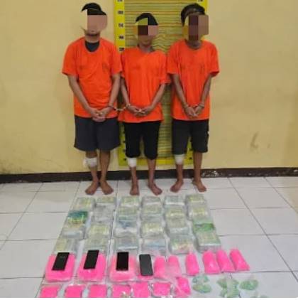 Polda Sumut Ungkap Gudang Narkotika Jaringan Internasional di Medan