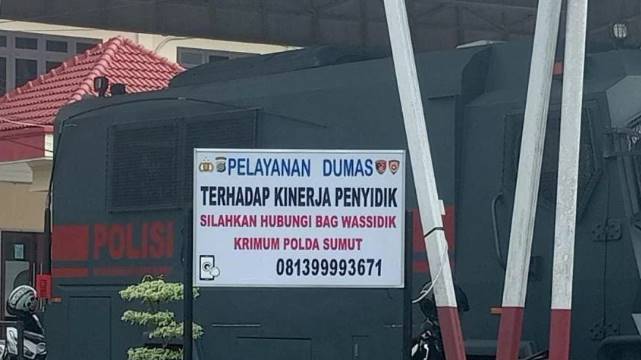 Polda Sumut Tampilkan Nomor Telepon Dumas Kinerja Penyidik 