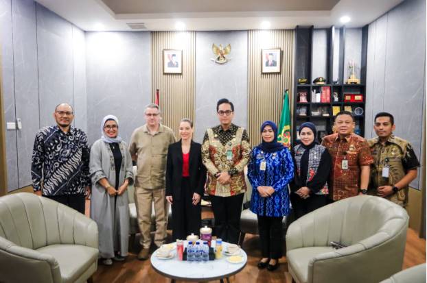 Rico Waas Bahas Peluang Investasi dan Kerjasama Dengan Konsul Amerika