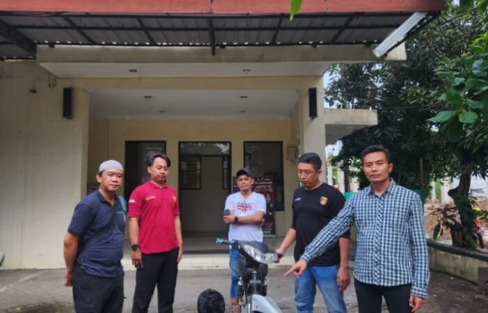 Unit Reskrim Rogojampi Berhasil Ungkap Kasus Curanmor,Pelaku dan Motor Diamankan