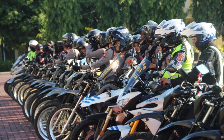 Polda Sulsel Gelar Patroli Skala Besar untuk Ciptakan Situasi Kondusif di Kota Makassar