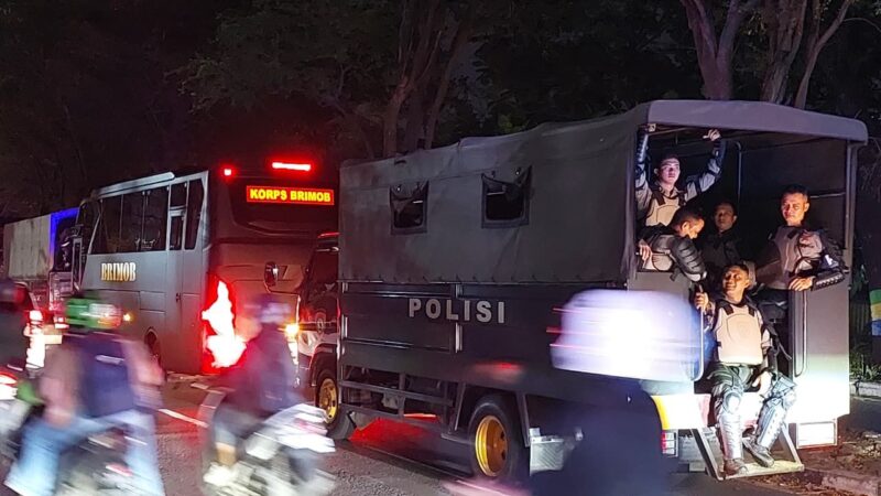 Polda Jabar Gelar Patroli KRYD Pasca Aksi Anarkis, Amankan 4 Terduga Anarko