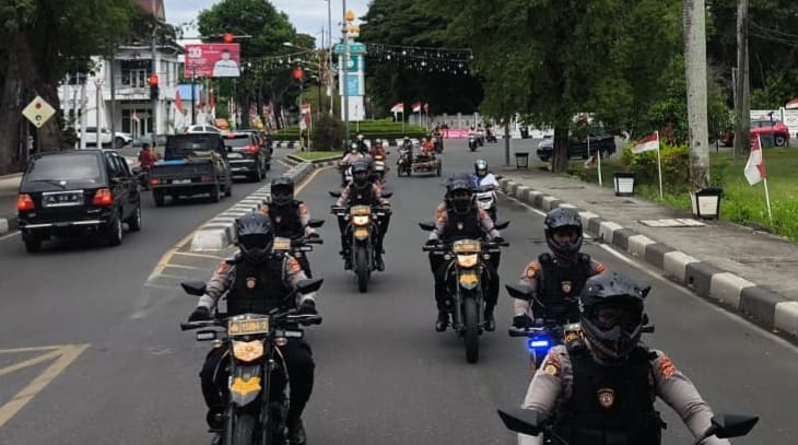 Polda Aceh Gelar Patroli Berskala Besar, Pastikan Situasi Aman dan Kondusif
