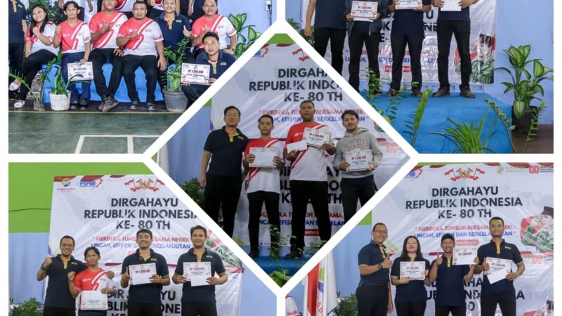 Perlombaan HUT RI ke-80  PT. Jembo Cable Company Resmi di Tutup