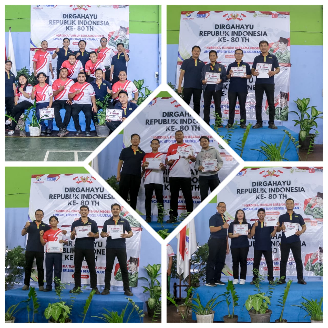 Perlombaan HUT RI ke-80 PT. Jembo Cable Company Resmi di Tutup