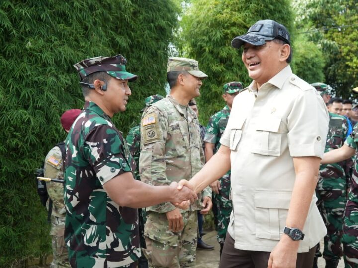 Kasal Tinjau Latihan Super Garuda Shield 2025 di Baturaja   