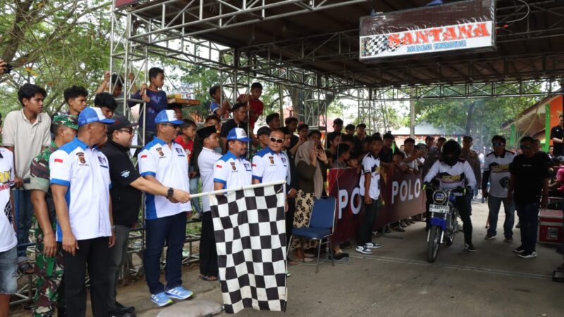 Drag Bike Kapolres Aceh Tamiang Cup, Ajang Asah Kemampuan dan Hobi Pecinta Otomotif