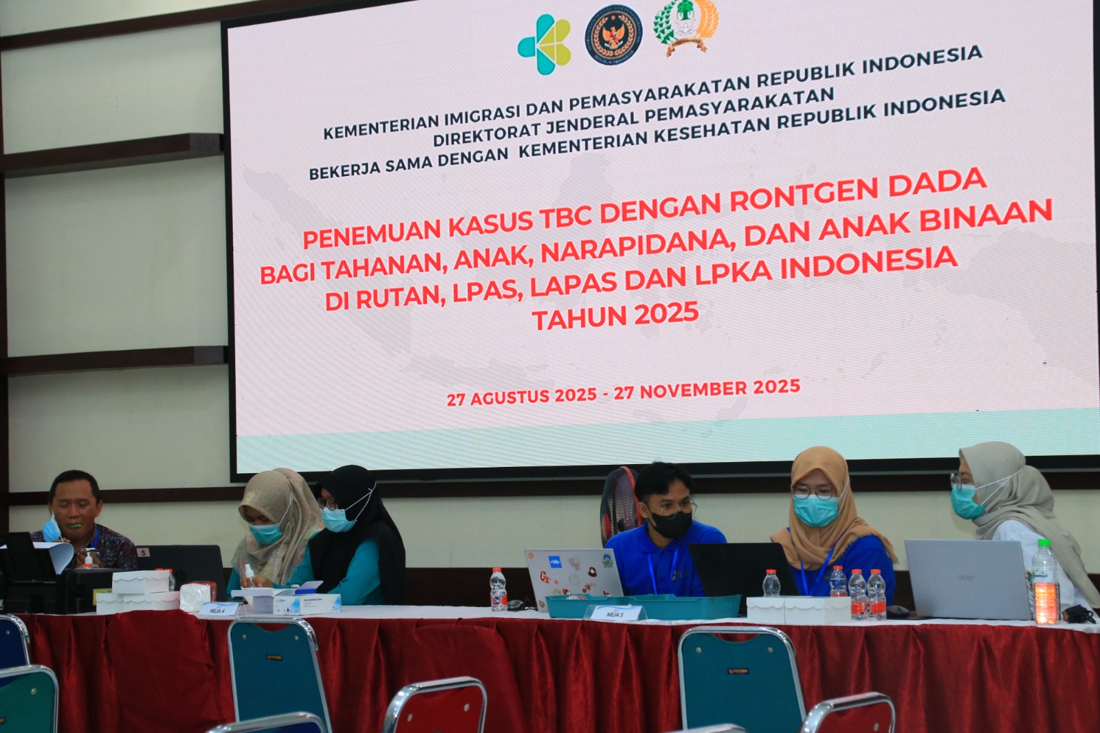 900 Lebih Warga Binaan Lapas Banyuwangi Jalani Skrining TBC