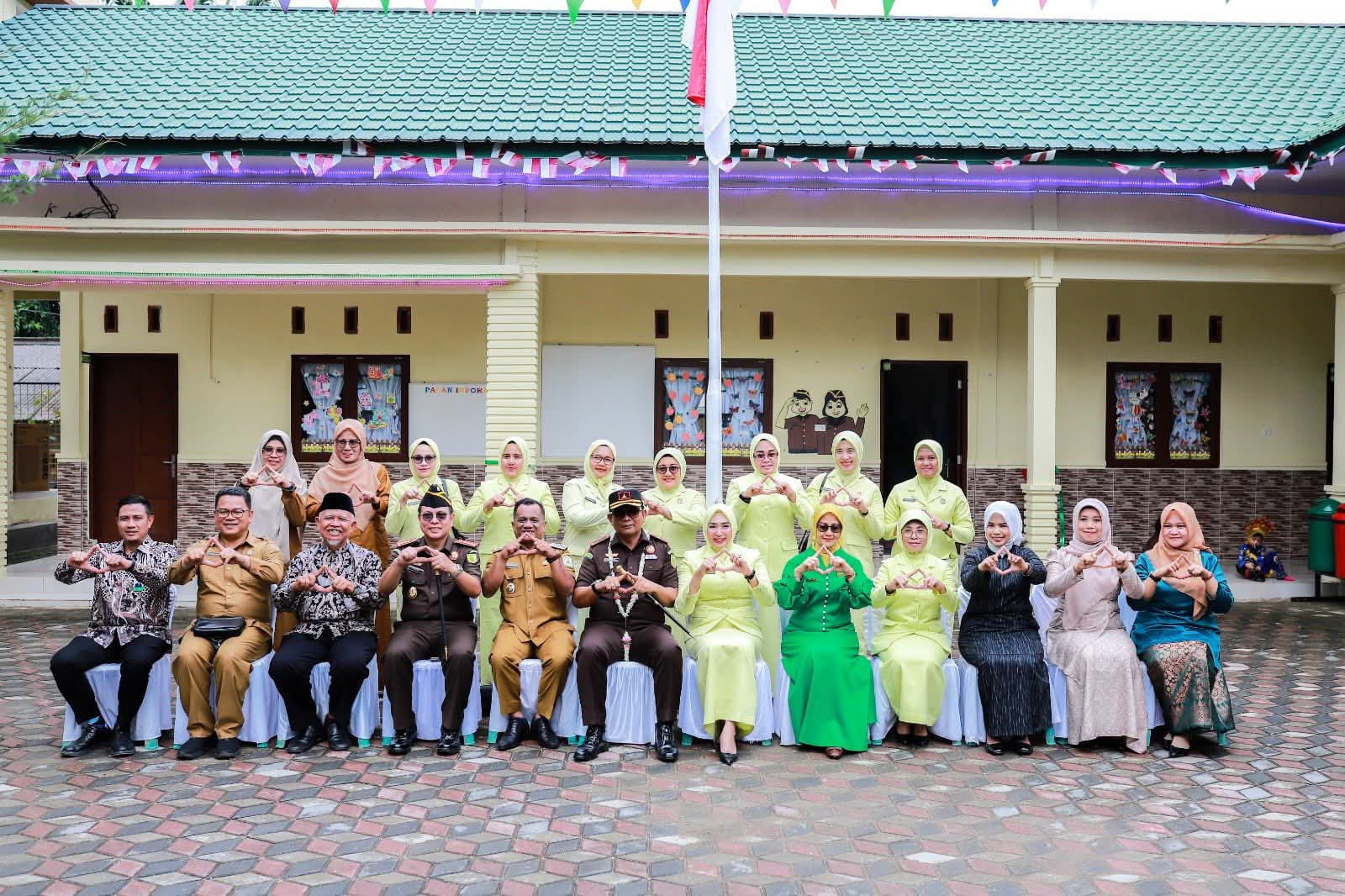 Bangun SDM Sejak Dini,Pemkab Bersama Institusi Penegak Hukum,Resmikan TK Adhyaksa Nomor 44 di Aceh Tamiang