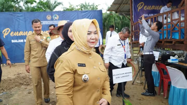 Pemkab Langkat Dukung Program Asta Cita Presiden Lewat Penanaman 360 ribu Pohon Kelapa