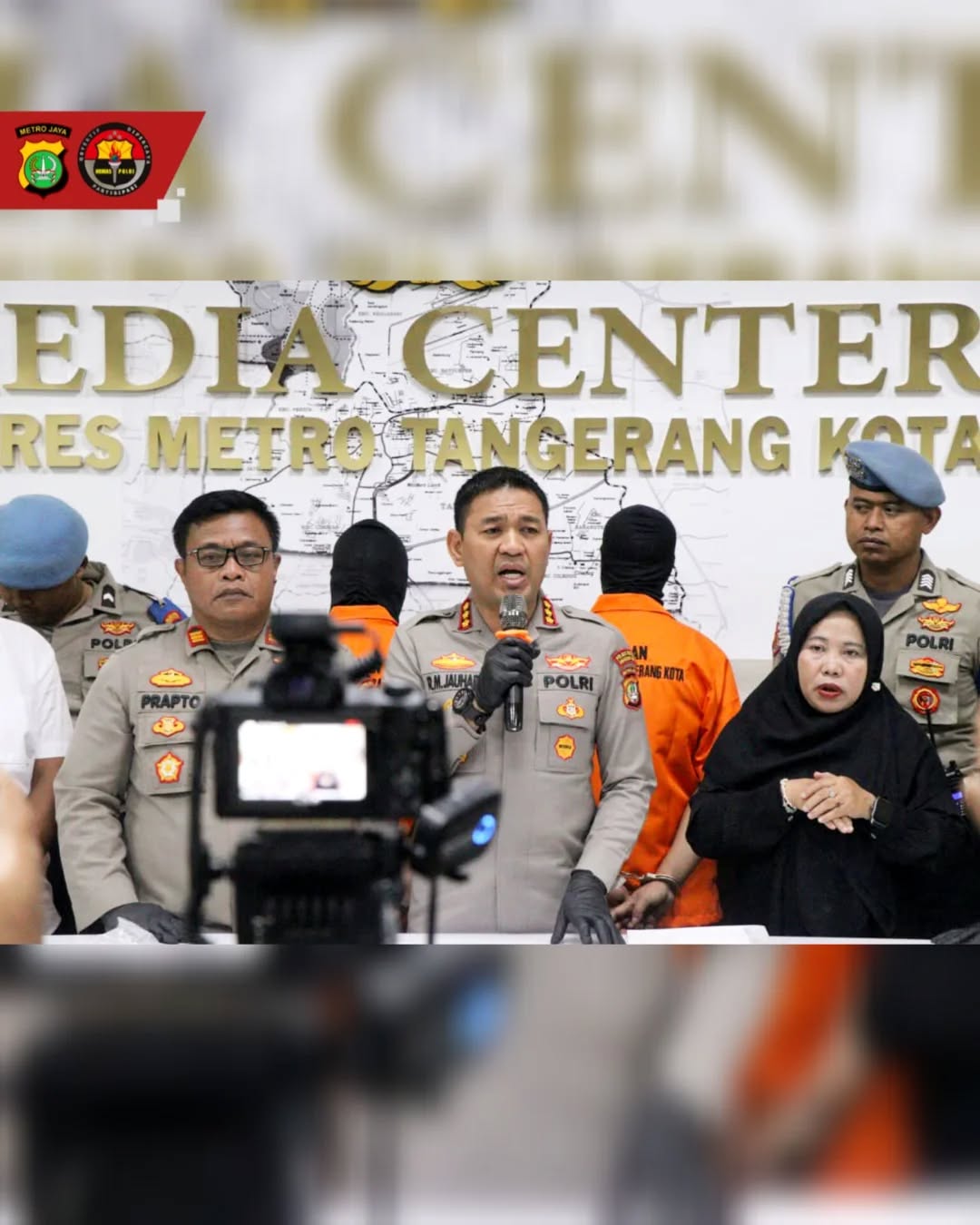 Polres Metro Tangerang Kota Berhasil Amankan WNA Pelaku Pencurian Rumah Kosong