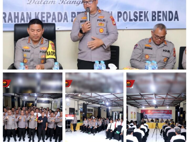 Kapolres Metro Tangerang Kota, Kunjungan Kerja ke Polsek Benda