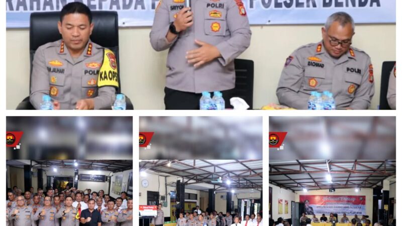Kapolres Metro Tangerang Kota, Kunjungan Kerja ke Polsek Benda