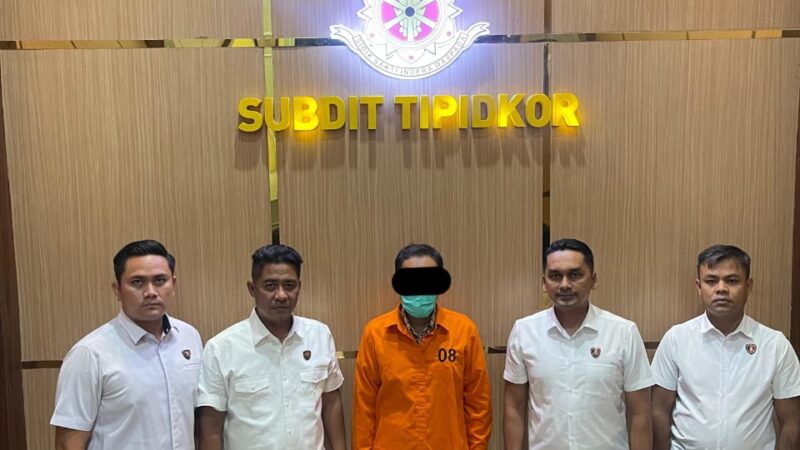 Penyidik Polda Aceh Resmi Menahan SMY, Tersangka Kasus Korupsi Wastafel