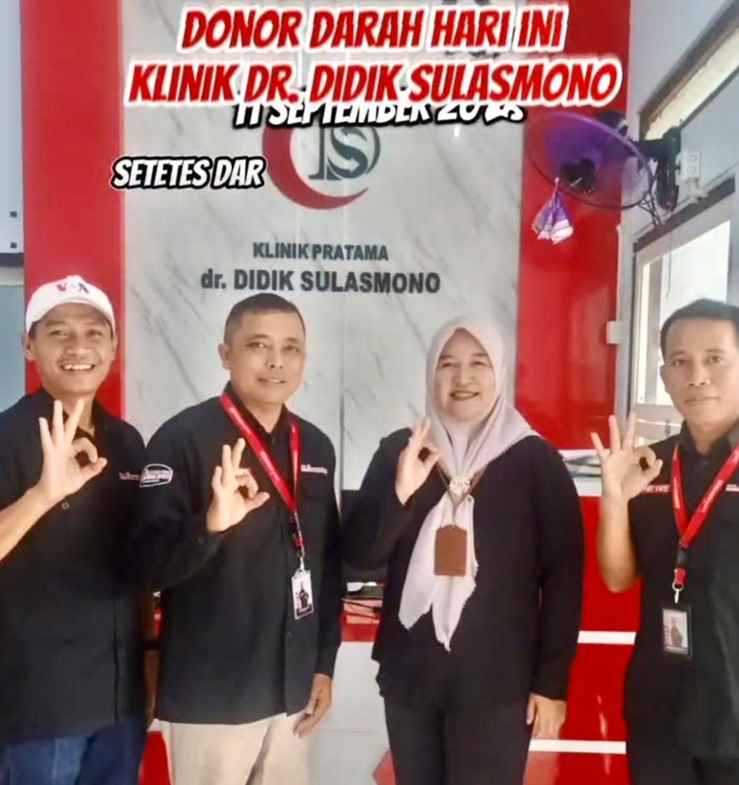 Klinik Pratama dr.Didik Sulasmono Ajak Warga Jadi Pahlawan Kemanusiaan Lewat Donor Darah