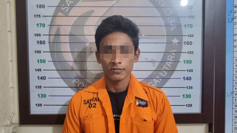 Satresnarkoba Polres Hulu Sungai Utara Amankan Dua Orang Pemuda Pembawa Sabu