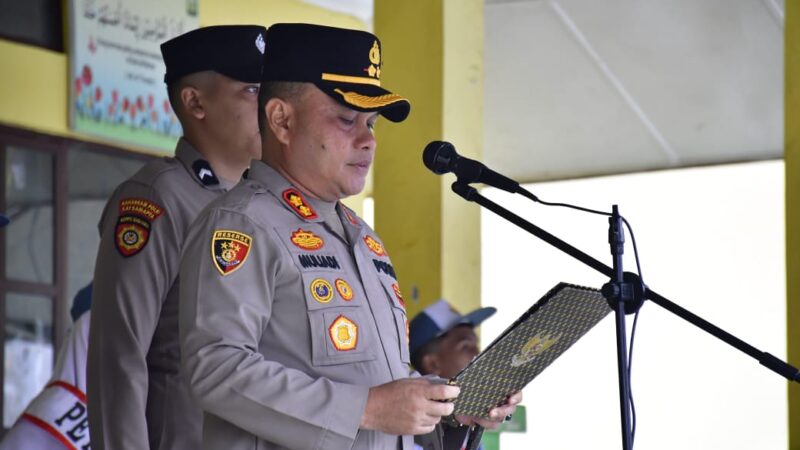 Kapolres Aceh Tamiang,Sampaikan Bahaya Narkoba dan Bijak Dalam Bermedia Sosial bagi Siswa Pelajar Sekolah 