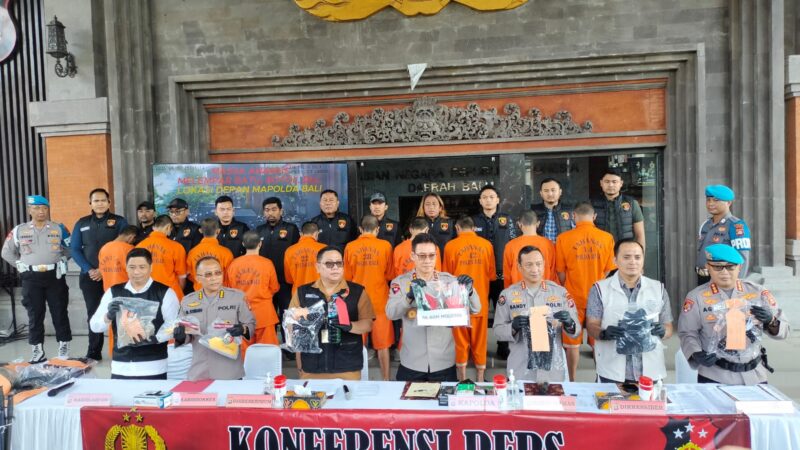 Polisi Tetapkan 14 Tersangka Kerusuhan Unjuk Rasa 30 Agustus di Bali