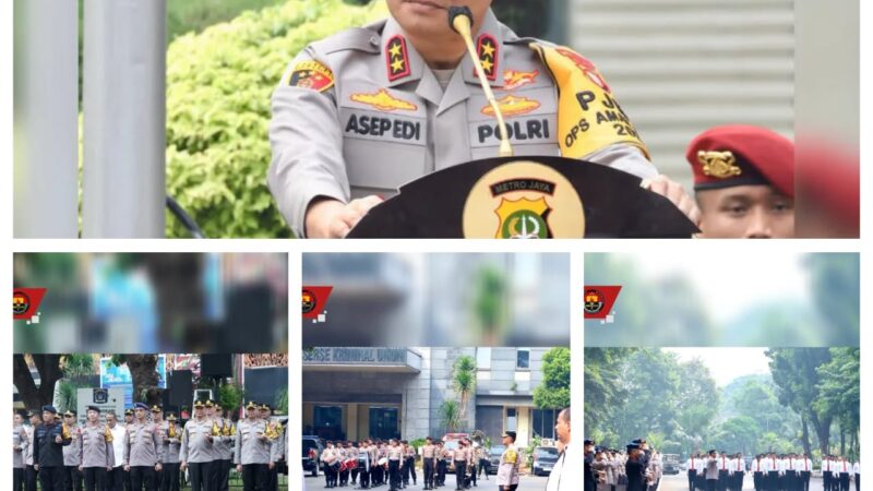 Perkuat Solidaritas dan Sinergritas,Polda Metro Jaya Gelar Apel Pamen Satuan Kerja beserta Jajarannya 