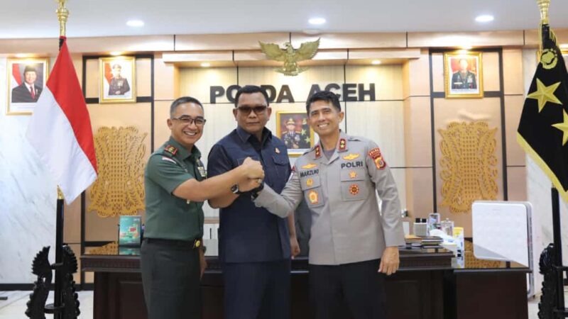 Terima Audiensi Pangdam IM dan Kajati, Kapolda Aceh: Momen Penting untuk Memperkuat Sinergritas TNI-Polri dan Kejaksaan