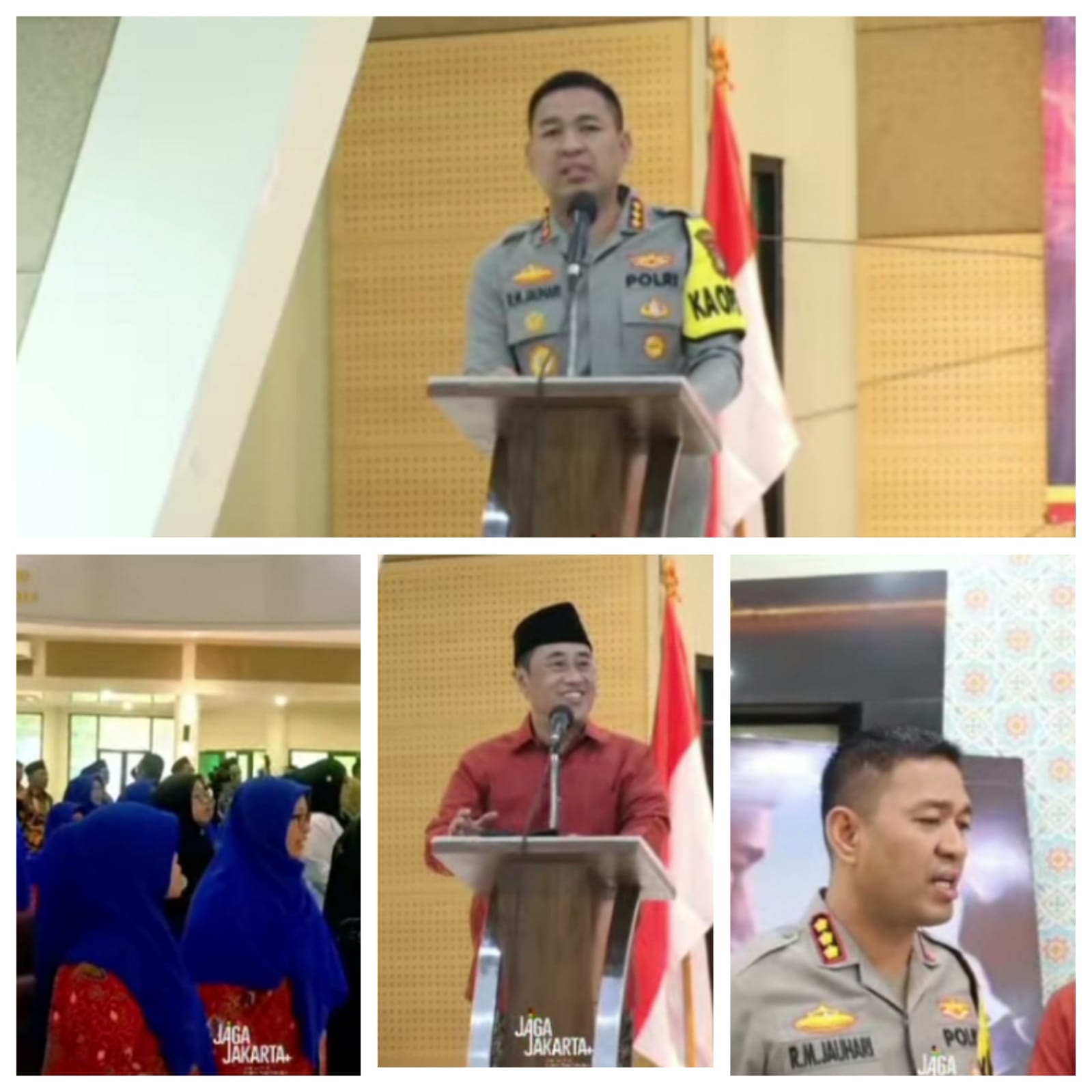 Kapolres Metro Tangerang Kota Hadiri Acara Bedah Buku di Kantor MUI
