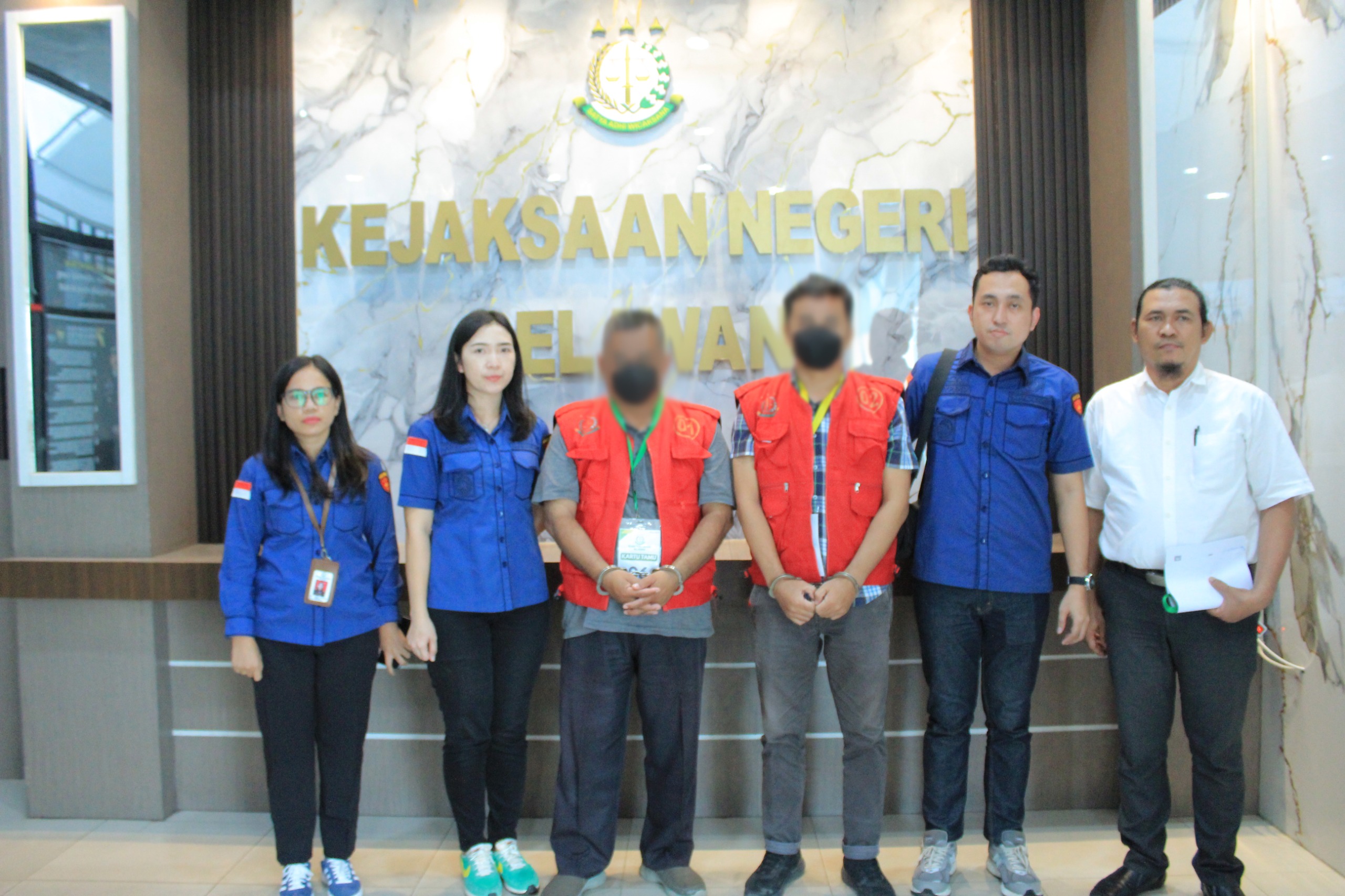 Mantan Bendahara dan Penyedia Barang SMAN 16 Medan Ditahan Kejari Belawan Terkait Korupsi Dana BOS Rp.826 Juta