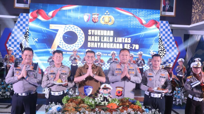 Polda Jabar Gelar Syukuran Hari Lalu Lintas Bhayangkara ke-70, Angkat Tema “Lalu Lintas Modern yang Berkeselamatan Menuju Indonesia Emas”