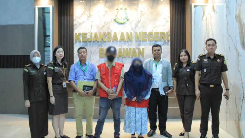 Kejari Belawan Tahan Bendahara dan Penyedia Barang Jasa SMAN 19 Medan Korupsi Dana BOS 772 Juta 