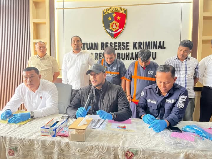 Polres Labuhanbatu Tahan 2 Debt Collector Tersangka Pengeroyokan Wartawan, 7 Lainnya Diburu