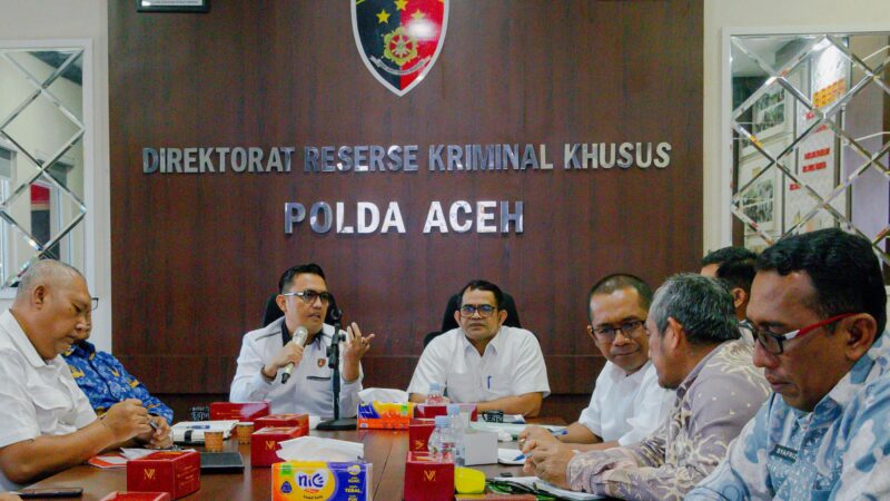 Polda Aceh Siap Dukung Pembentukan WPR,Cegah Penambangan Ilegal