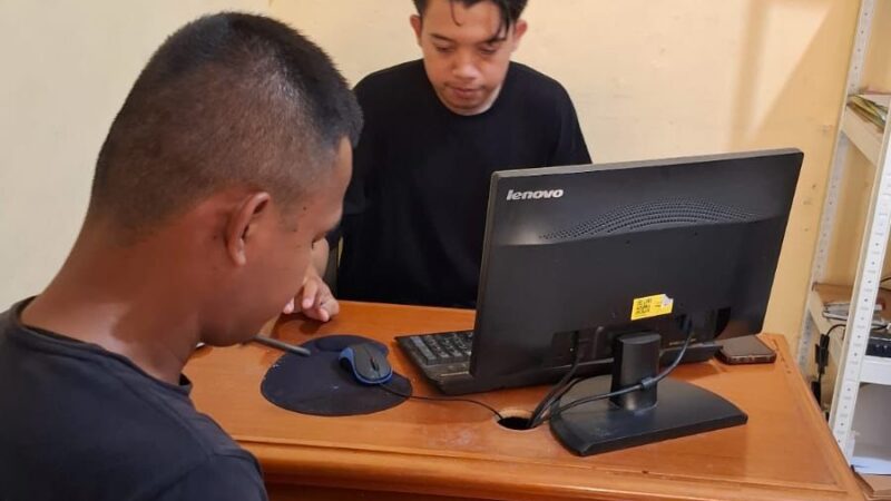 Beraksi Pagi Hari ,Polisi Tangkap Pelaku Curanmor Kurang dari 30 Menit, Motor Korban Kembali Utuh