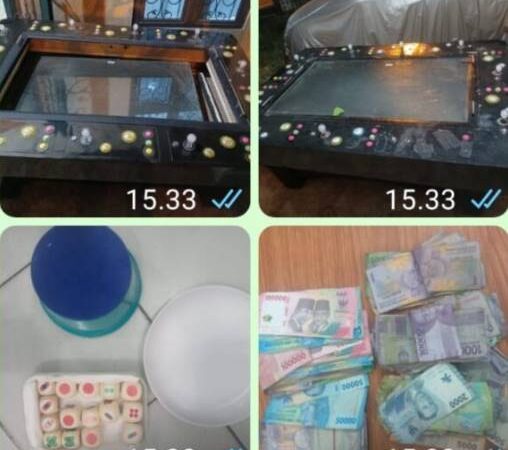 Jatanras Polda Sumut Sikat Perjudian di Karo, Mesin Judi, Uang Tunai dan Puluhan Orang Diamankan 