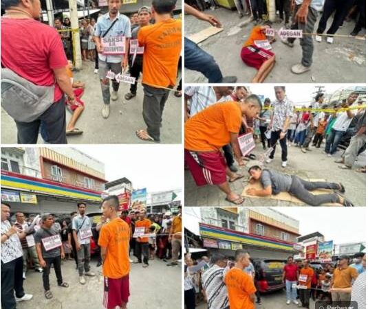Polsek Sunggal Ungkap Kasus Pembunuhan Berencana Pekerja Panglong 