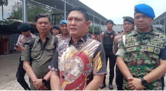 Tim Gabungan TNI – Polri Gerebek Gudang Pengoplosan Gas di Pasar 7 Marelan