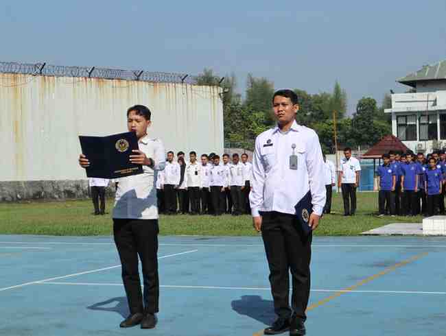 Rutan Kelas I Tangerang Laksanakan Upacara Peringatan Hari Kesaktian Pancasila