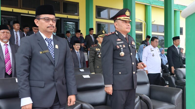 Teguhkan Semangat Persatuan Bangsa, Kapolres Aceh Tamiang Ikuti Upacara Hari Kesaktian Pancasila