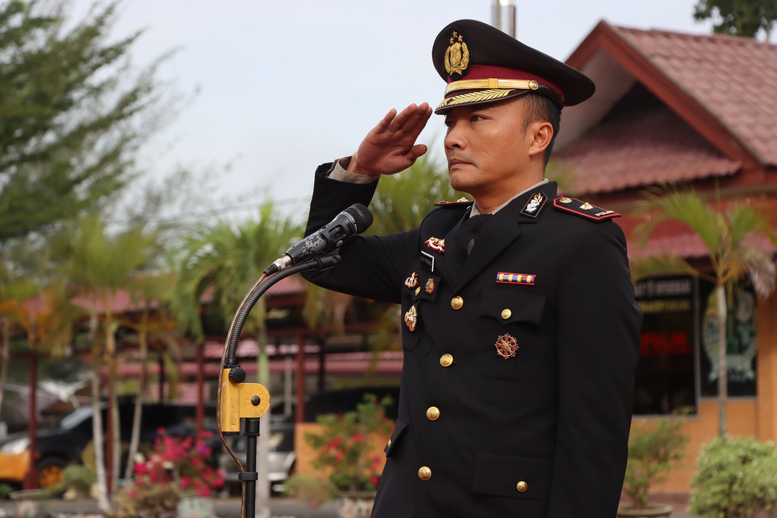 Polres Aceh Tamiang Gelar Upacara Hari Kesaktian Pancasila 1 Oktober 2025