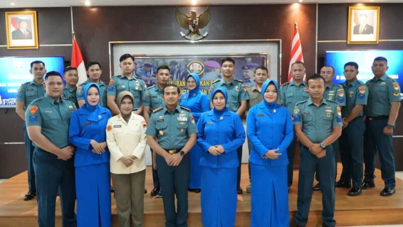 Danlanal Palembang Lantik 16 Personel, Tekankan Integritas dan Profesionalisme