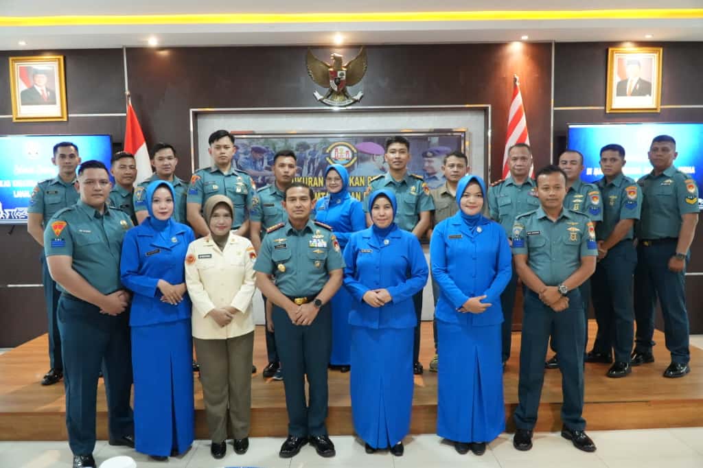 Danlanal Palembang Lantik 16 Personel, Tekankan Integritas dan Profesionalisme